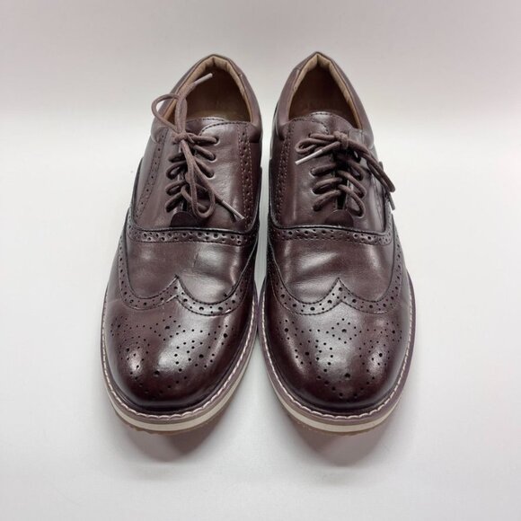 Steve Madden Men's M-Gregg Oxford Size 9.5 Brown Lightweight - Picture 2 of 12